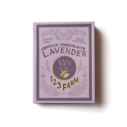 Lavender Chocolate Bar | Organic Criollo | 30g