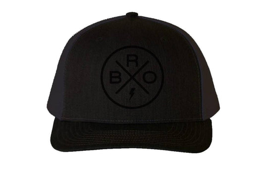 Bro X Blackout Premium Trucker Hat - Stitched 3D Logo