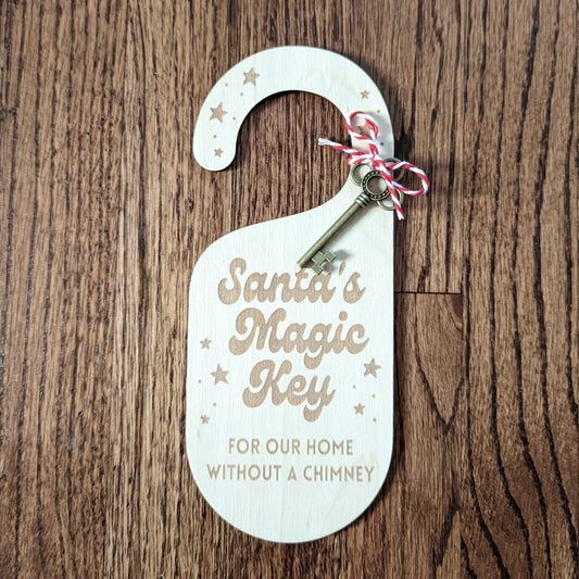 Santa's Magical Key Door Hanger