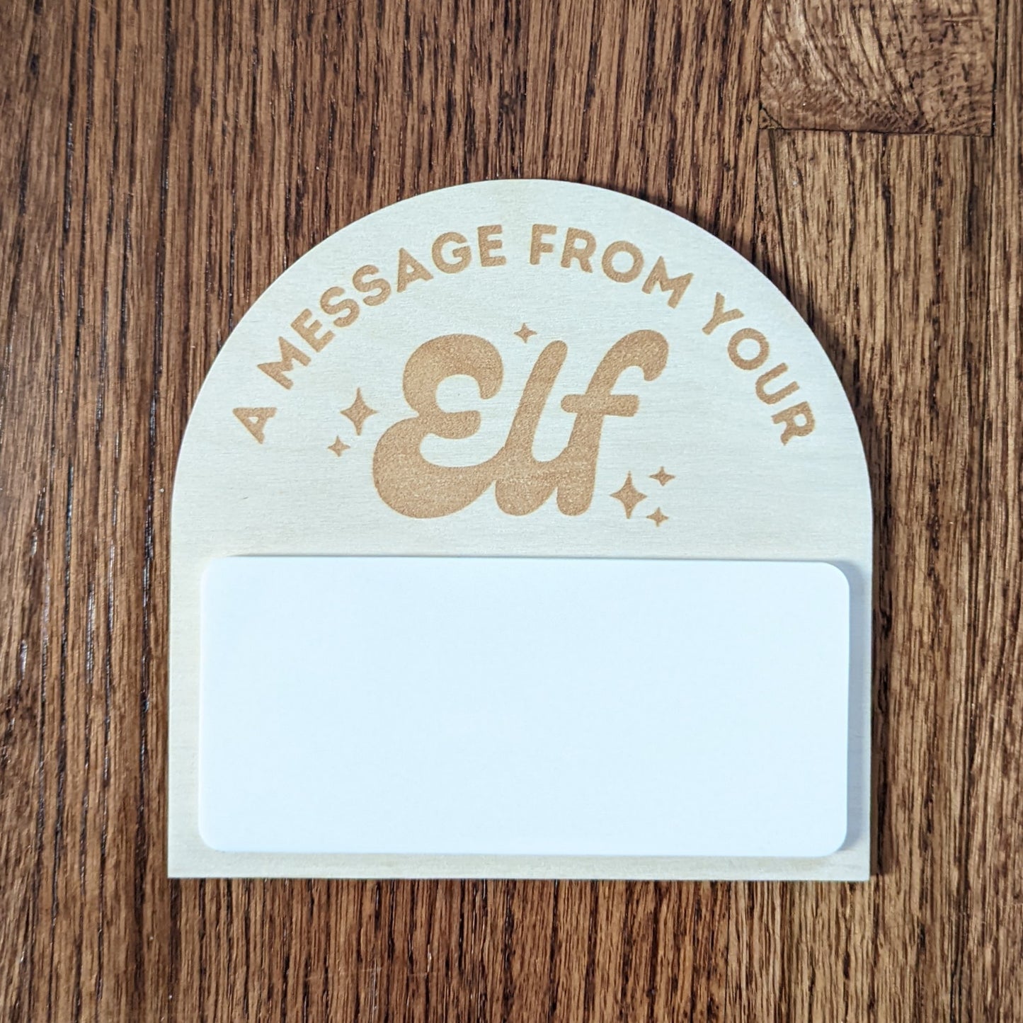 A Message From Your Elf Sign