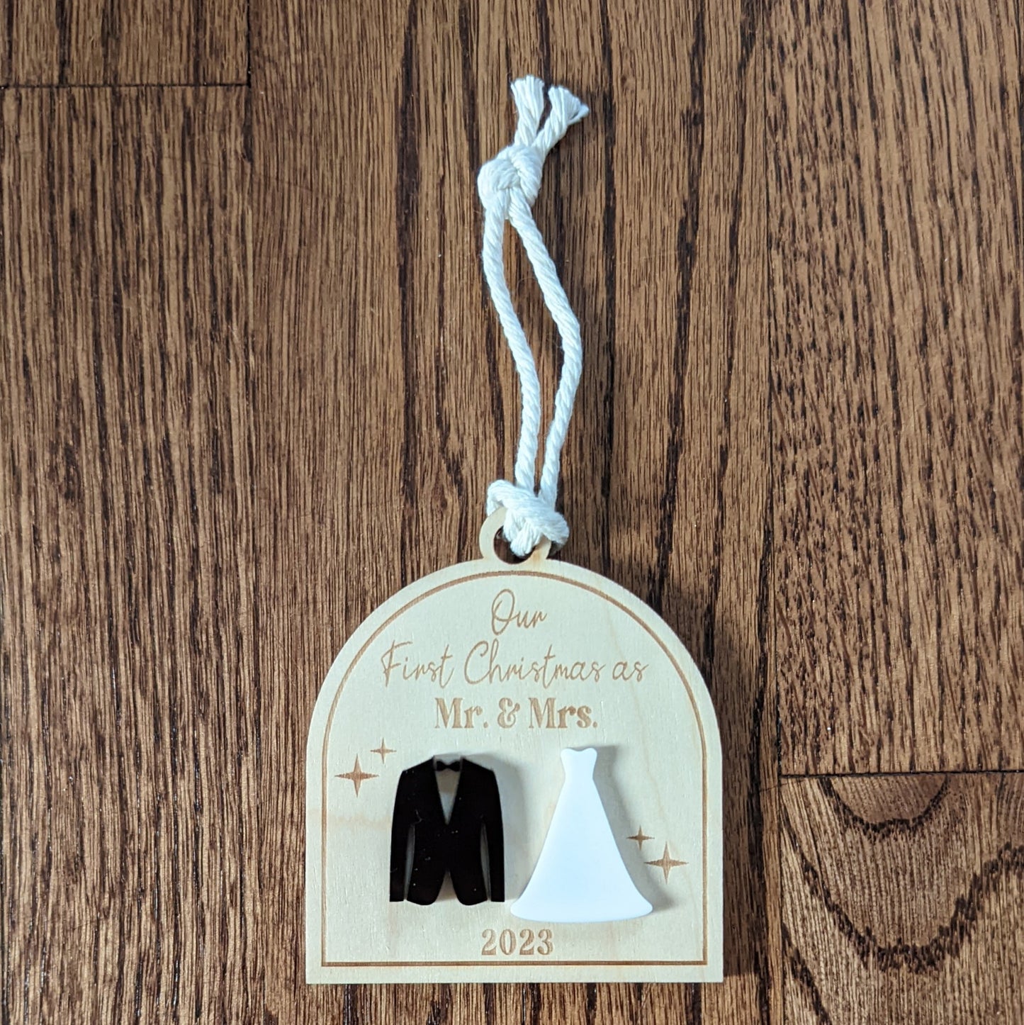 First Christmas As Mr. & Mrs. Ornament