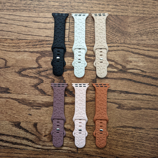 Leopard Silicone Apple Watch Band - Limited Edition