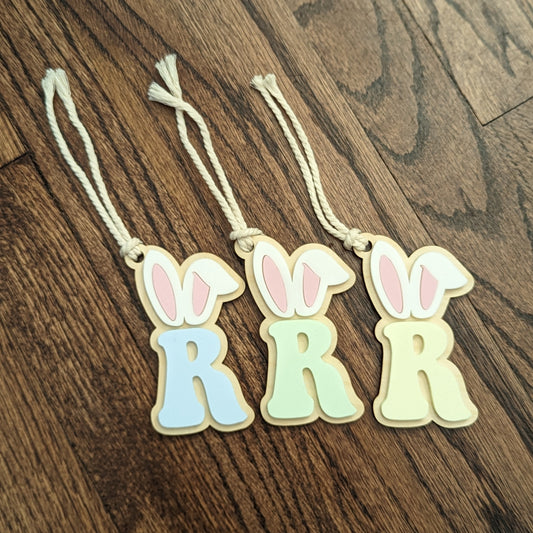 Easter Basket Initial Tag