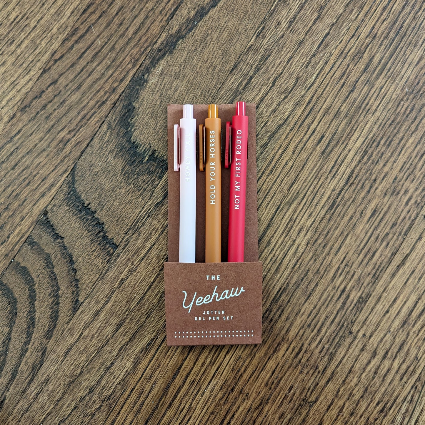 Yeehaw Jotter Gel Pens: Set of 3