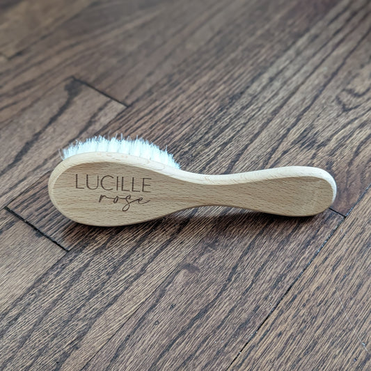 Personalized Baby Hair Brush - Modern