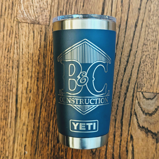 Custom Logo Yeti Rambler 20 oz Tumbler
