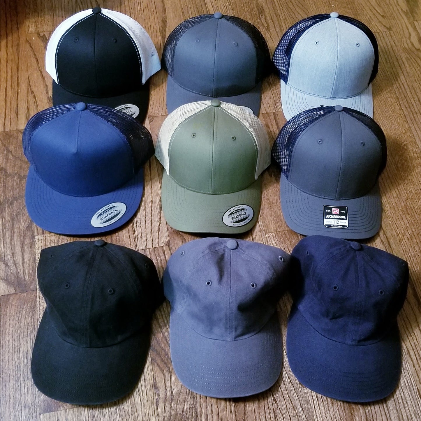 Small Business Leather Patch Hats | Small Business Branding