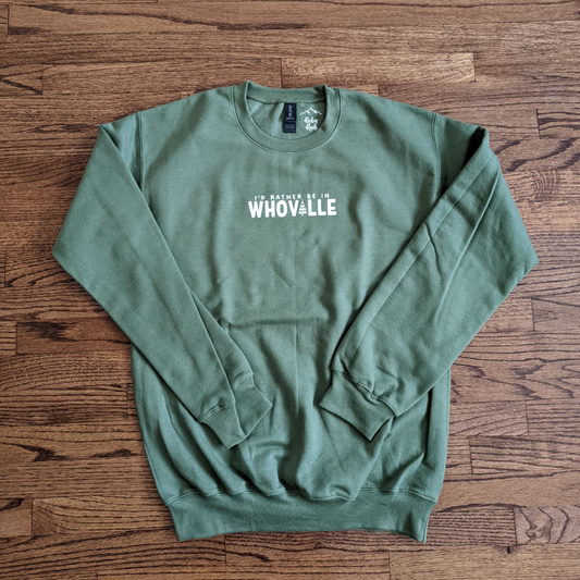 Rather be in Whoville Crewneck