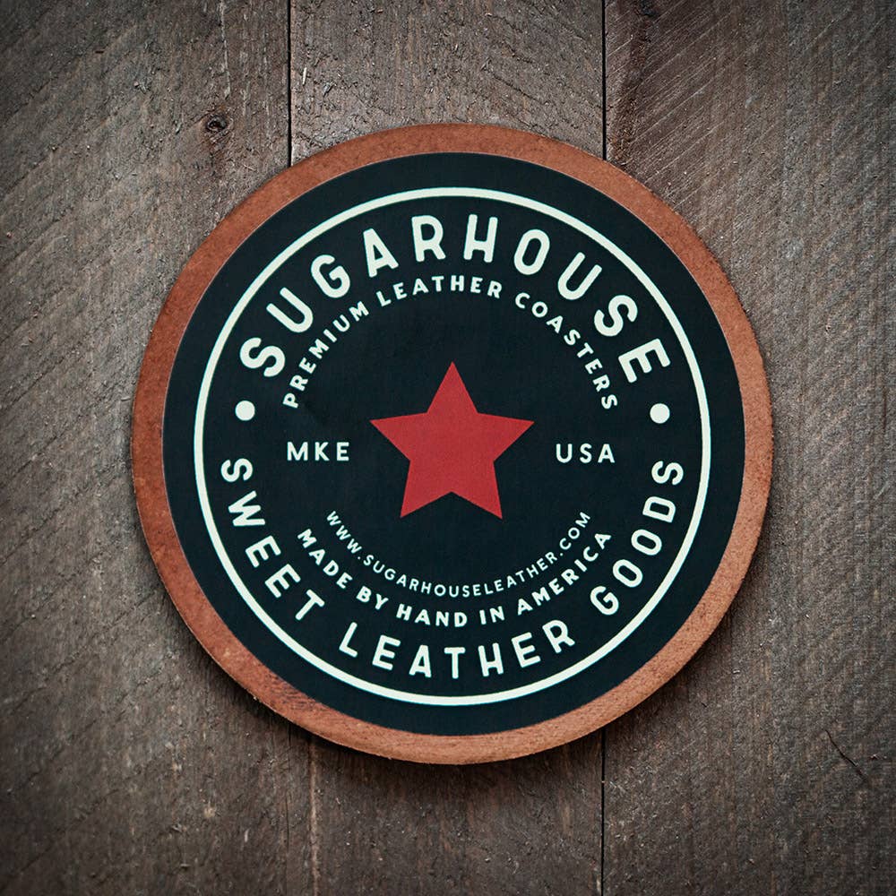 Tequila Leather Coaster