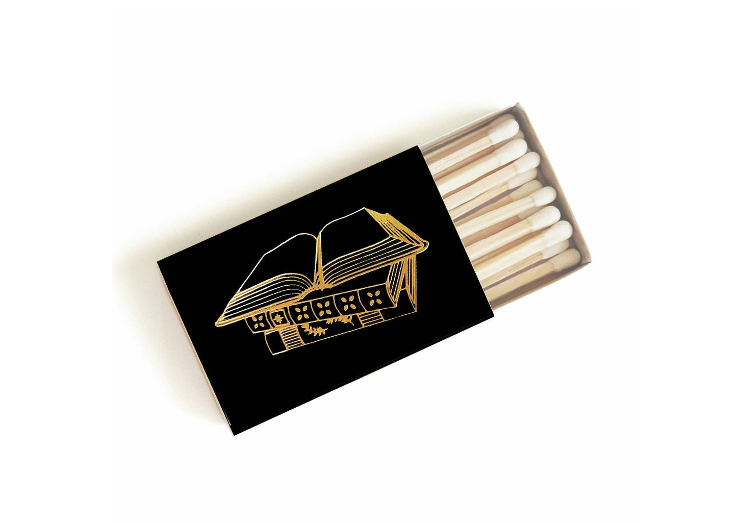 Book Lover Matchbox | Bibliophile Matches | Literary Candle