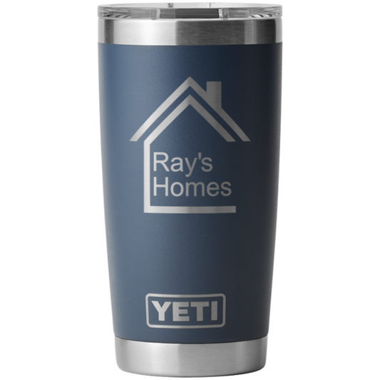 Custom Logo Yeti Rambler 20 oz Tumbler