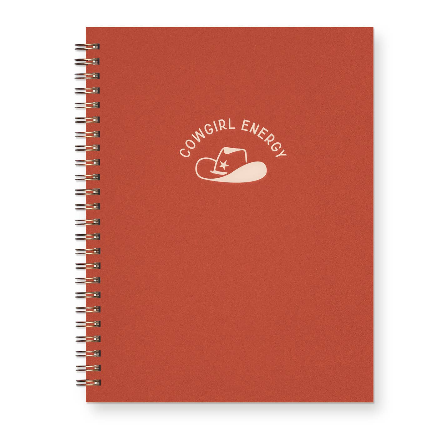 Cowgirl Energy Journal: Lined Notebook : Monarch