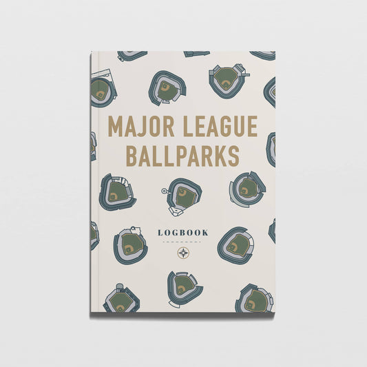 Major League Ballparks Logbook | Journal