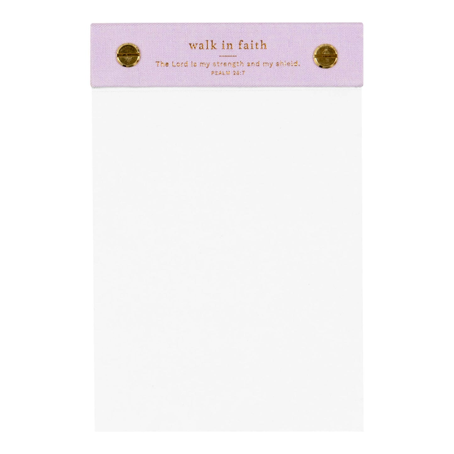 Walk In Faith Desktop Notepad