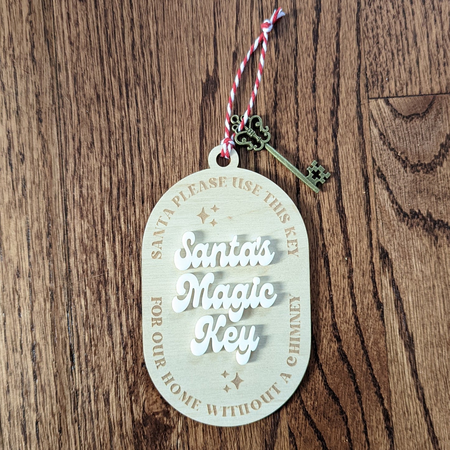 Santa's Magic Key Ornament