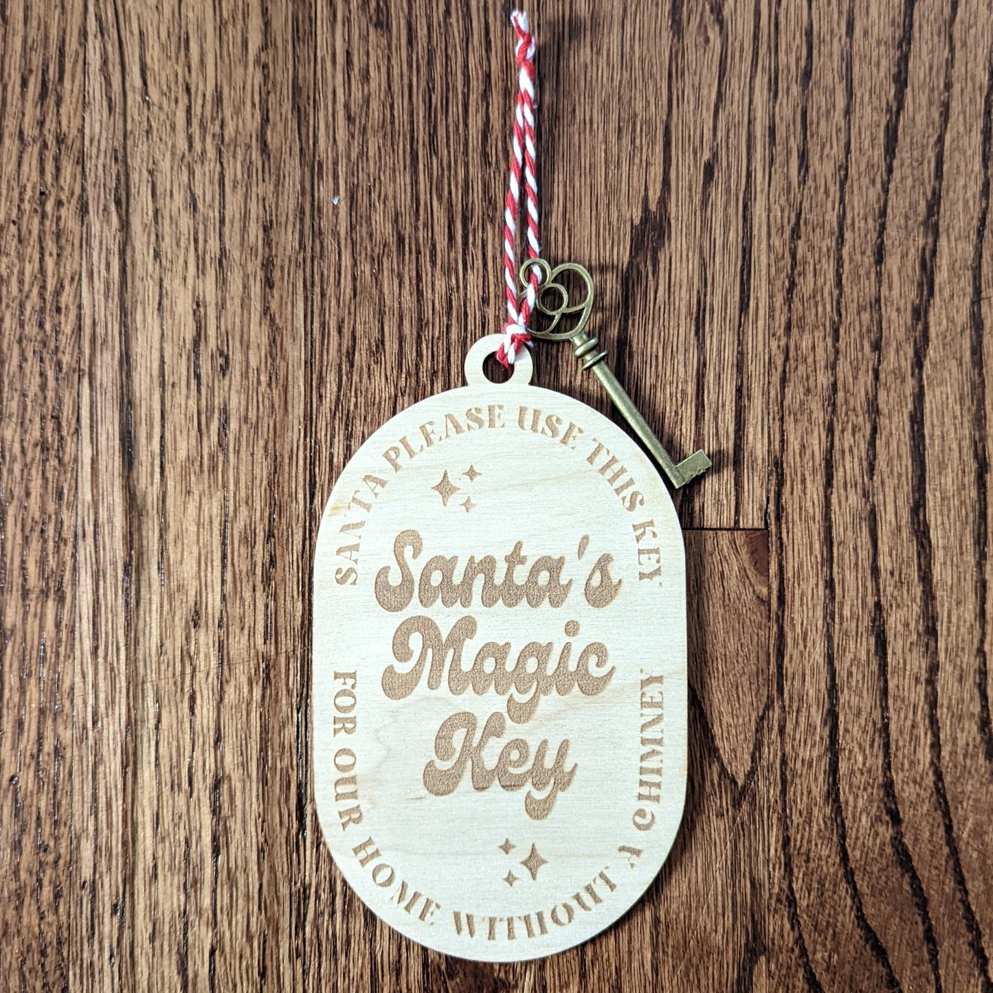 Santa's Magic Key Ornament