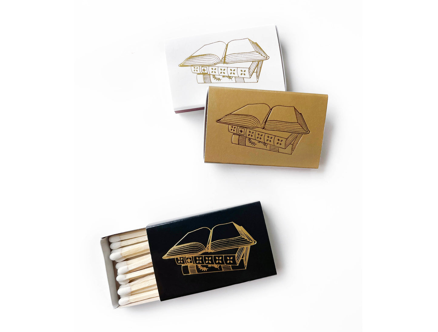 Book Lover Matchbox | Bibliophile Matches | Literary Candle