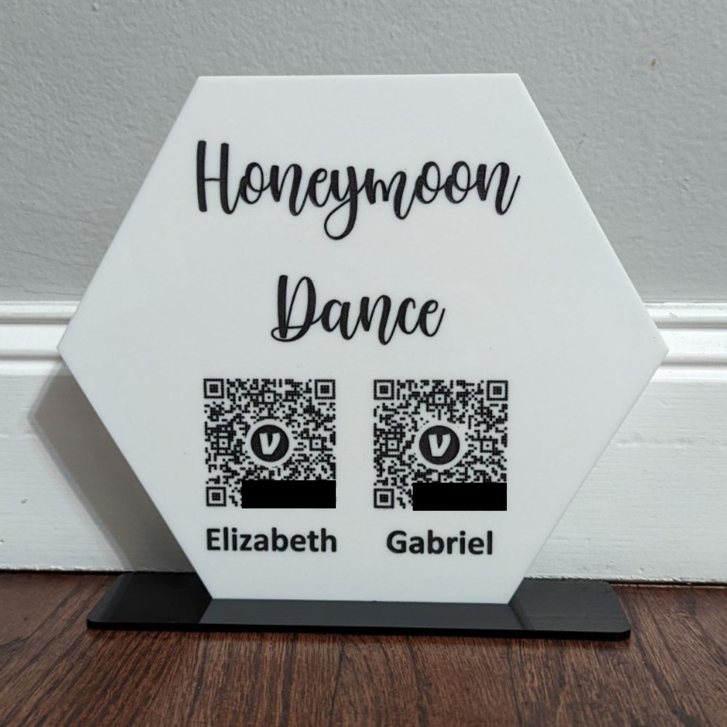 Honeymoon Dance Wedding Sign
